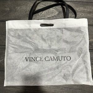 Vince Camuto Black and Gray Tote Bag